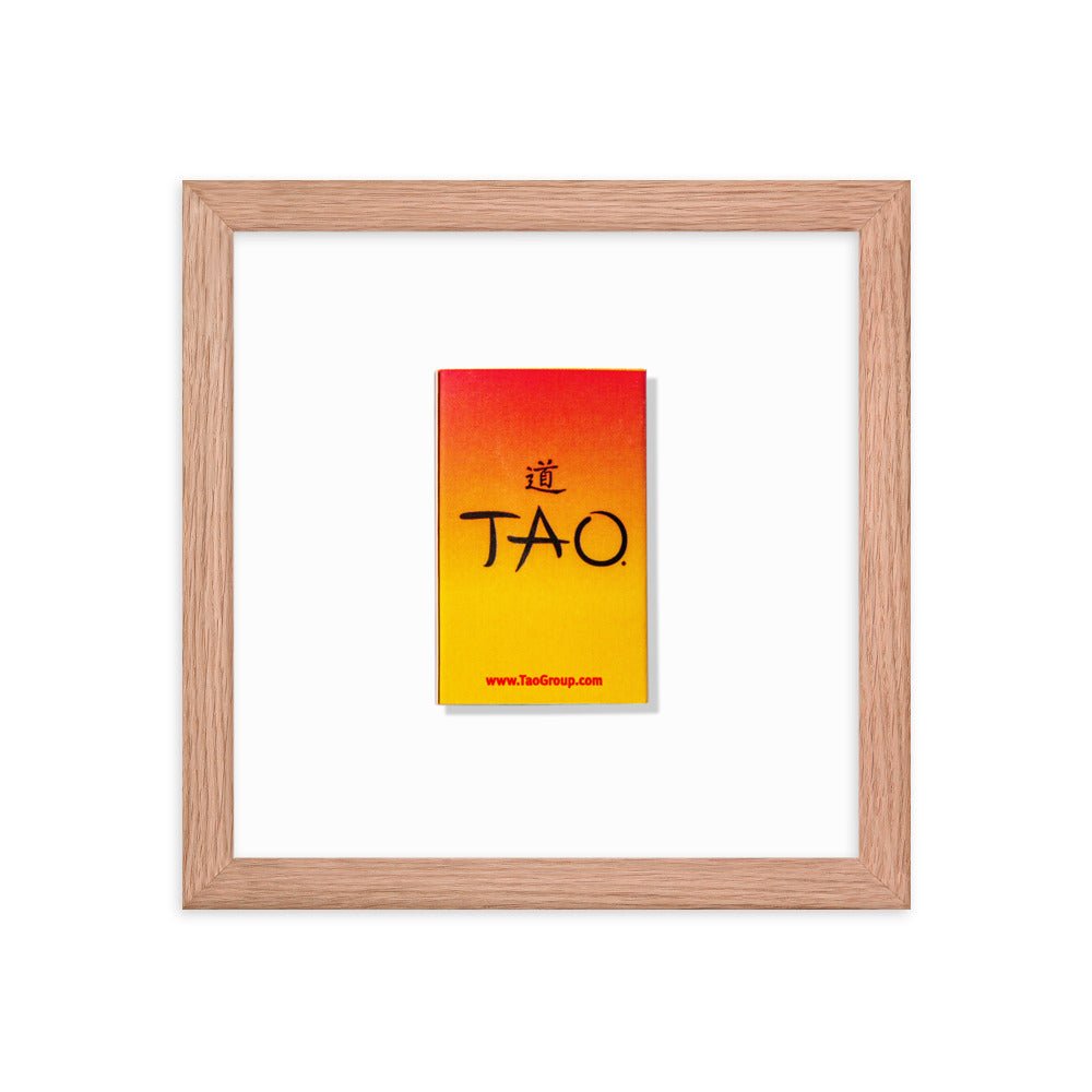 Tao’s Framed Print - Che Cose Belle