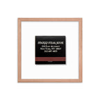 Sparks Steak House Matchbox Framed Print - Che Cose Belle