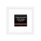 Sparks Steak House Matchbox Framed Print - Che Cose Belle