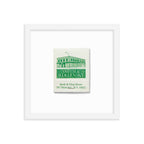 Smith & Wollensky Framed Print - Che Cose Belle