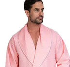 Premium Waffle Piping Robe for Men - Che Cose Belle