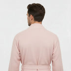 Premium Waffle Piping Robe for Men - Che Cose Belle
