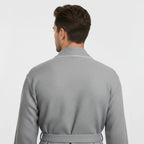 Premium Waffle Piping Robe for Men - Che Cose Belle