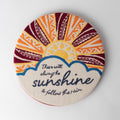 Prerak Sunshine Hand Embroidered Wall Art - Che Cose Belle