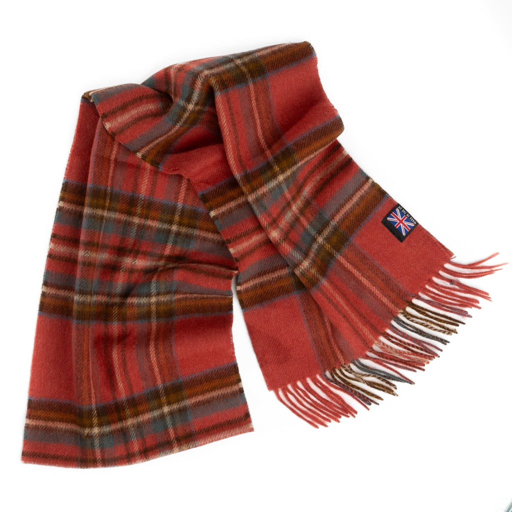 Prince of Scots Merino Lambswool Tartan Scarf - Che Cose Belle