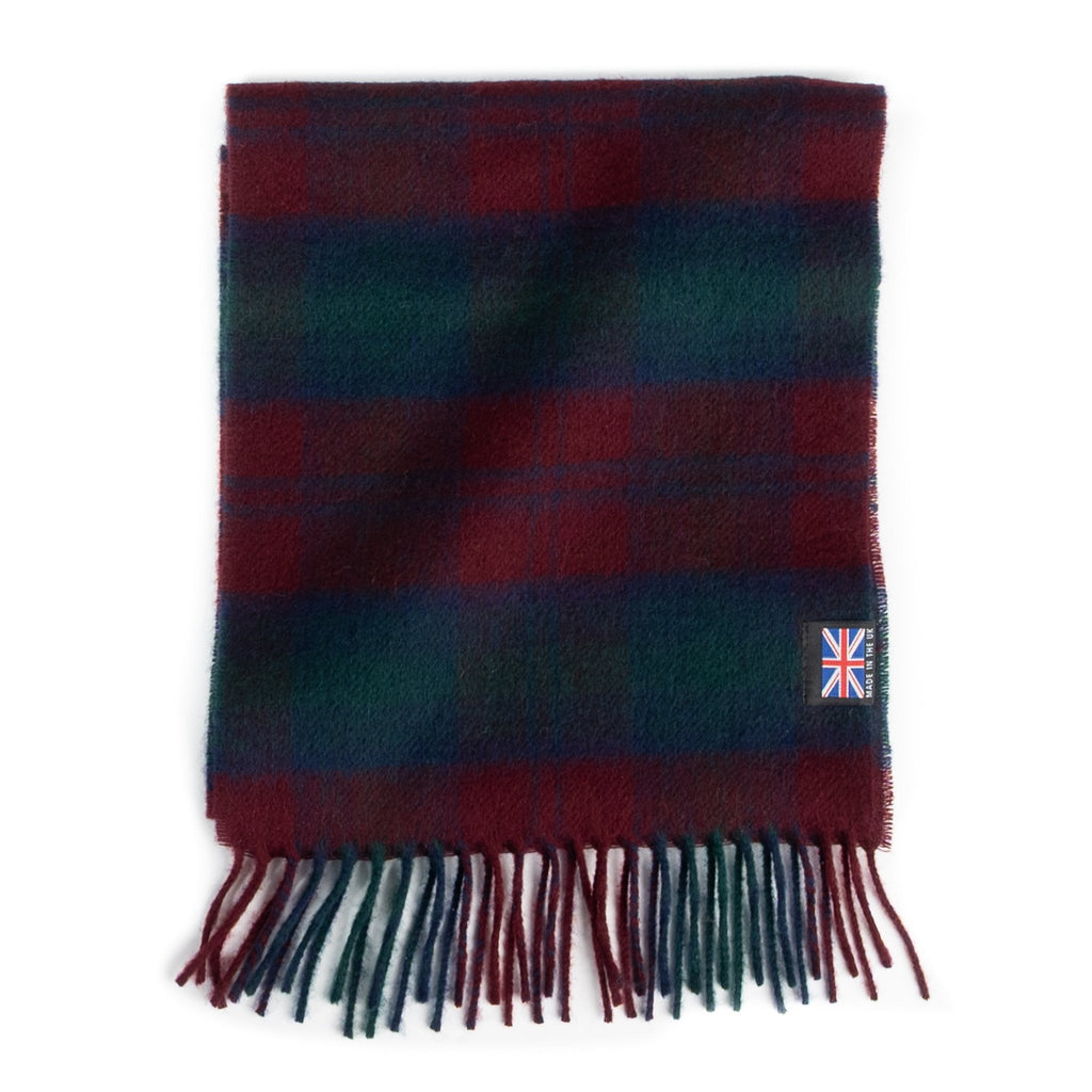 Prince of Scots Merino Lambswool Tartan Scarf (Lindsay) - Che Cose Belle