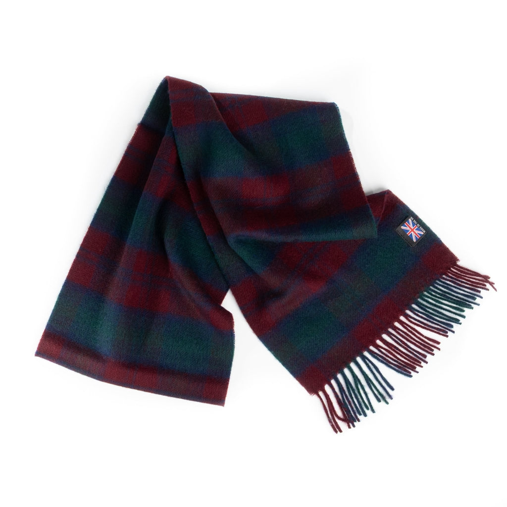Prince of Scots Merino Lambswool Tartan Scarf (Lindsay) - Che Cose Belle