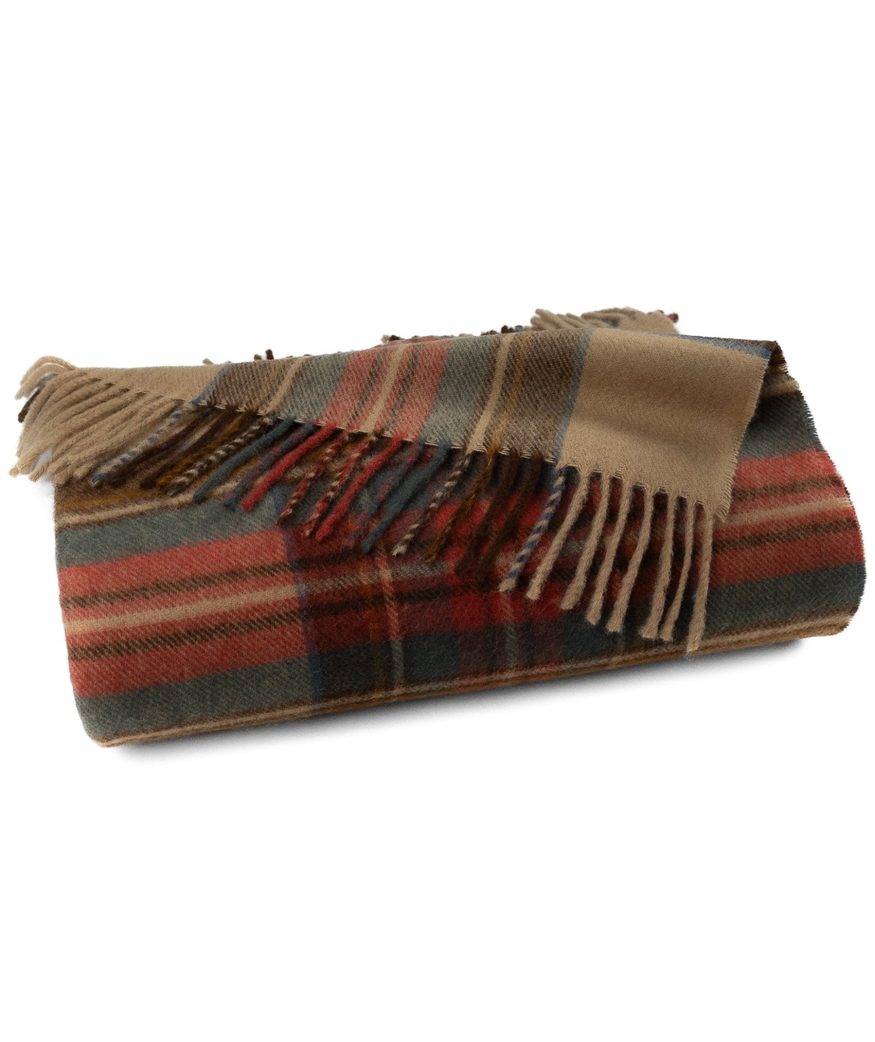 Prince of Scots Merino Wool Throw ~ Antique Dress Stewart ~ - Che Cose Belle
