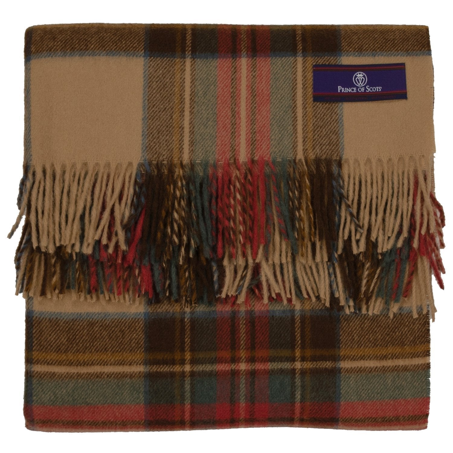Prince of Scots Merino Wool Throw ~ Antique Dress Stewart ~ - Che Cose Belle