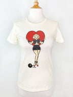 Prisoner of Love Fitted Tee in Ivory - X - LARGE - Che Cose Belle