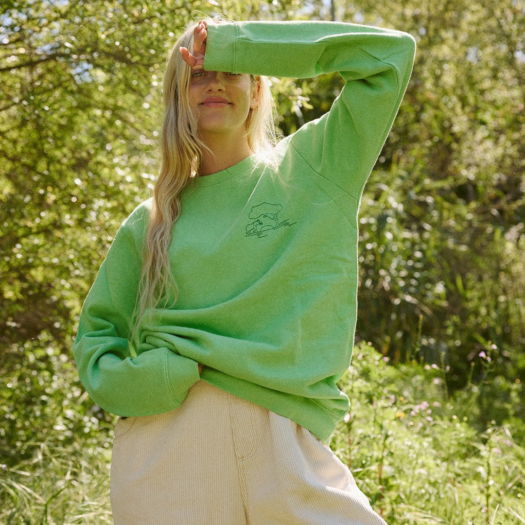Protect Elephants Crew Sweatshirt - Che Cose Belle