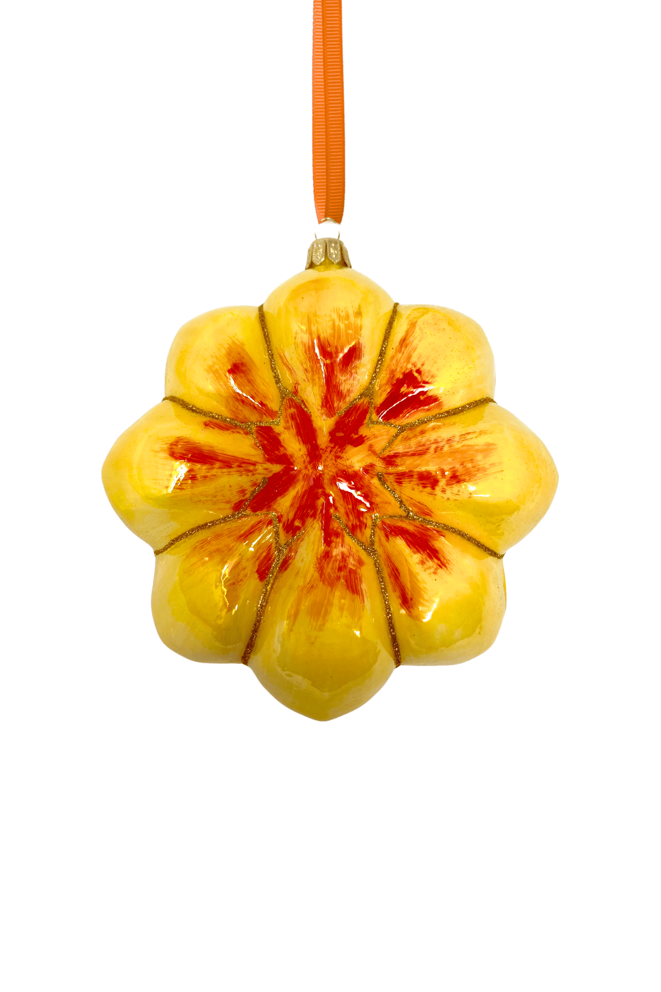 Pucker Up Buttercup Polish Glass Ornament - Che Cose Belle