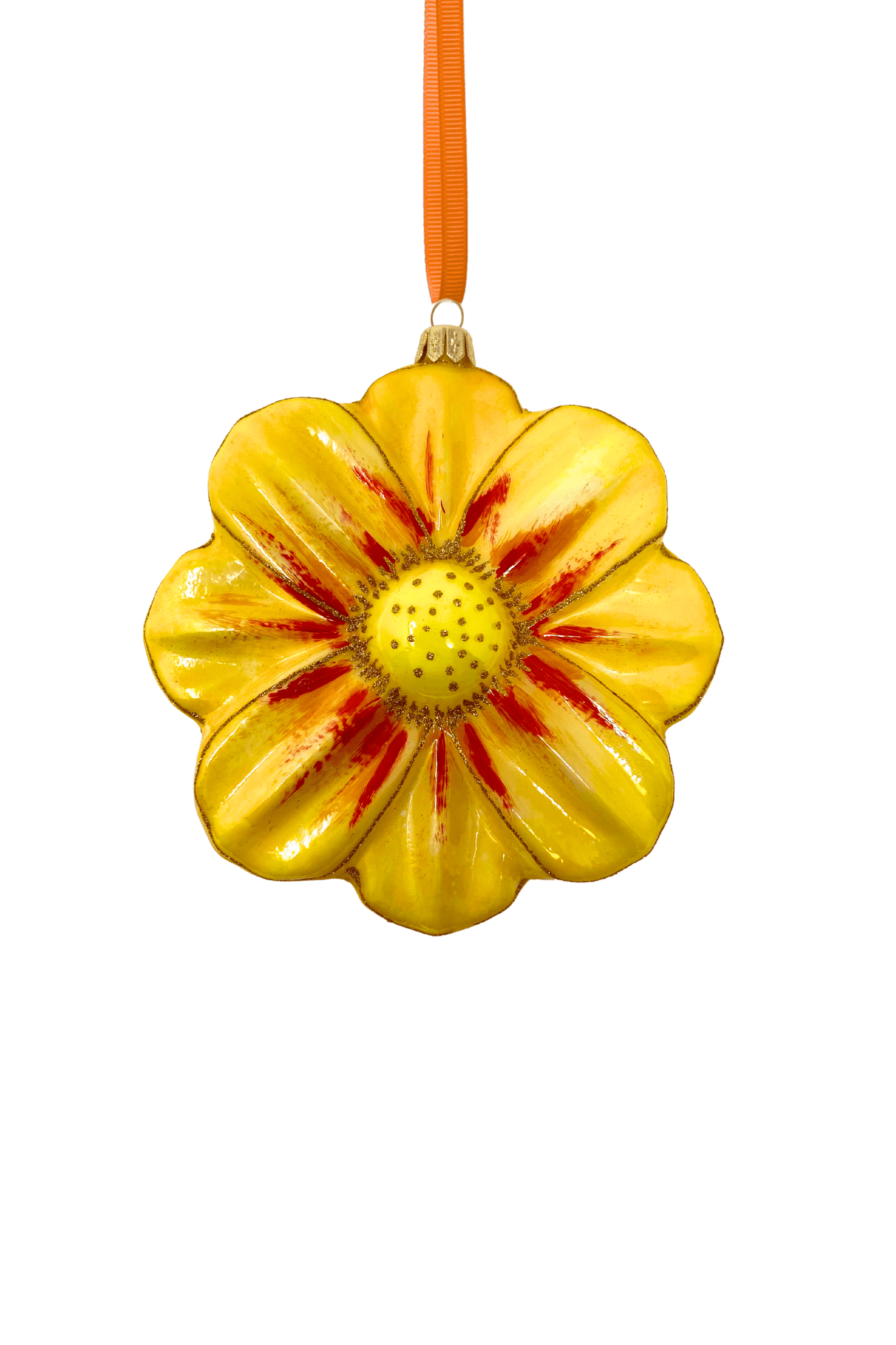 Pucker Up Buttercup Polish Glass Ornament - Che Cose Belle