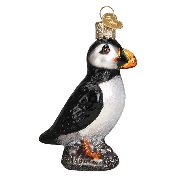 Puffin Glass Ornament - Che Cose Belle