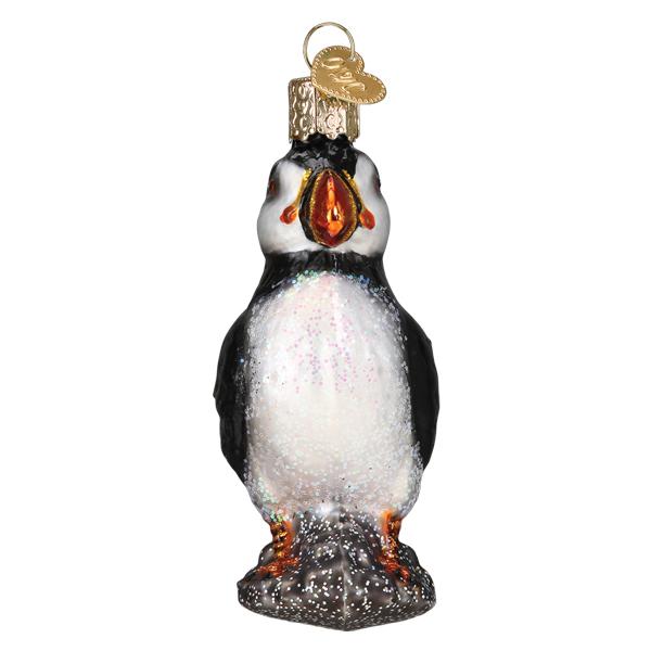 Puffin Glass Ornament - Che Cose Belle