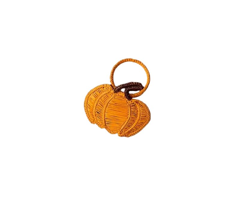 Pumpkin Napkin Rings - Fall & Thanksgiving Decor for Parties, Dining Room, Napkins Rings for Thanksgiving - Fall Napking Rings - Che Cose Belle