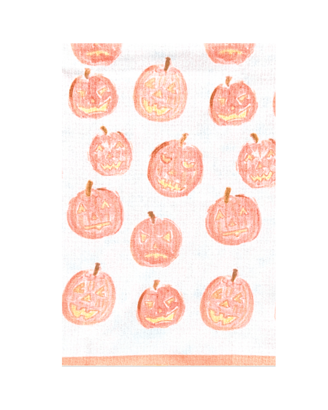 Pumpkin Patch Double-Sided Tea Towel - Che Cose Belle