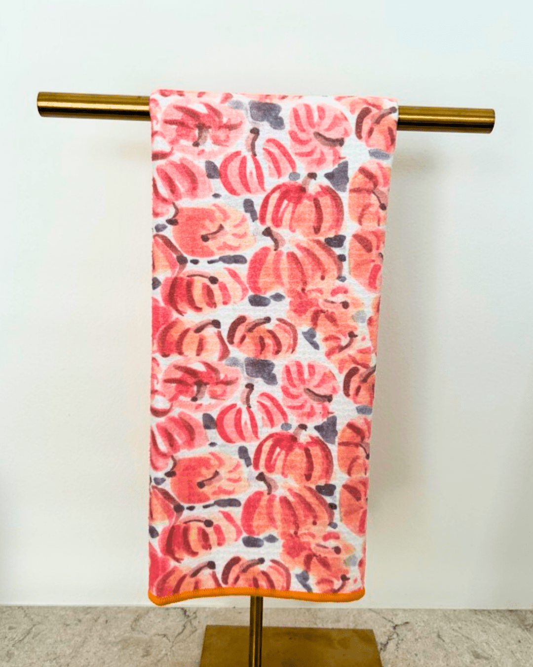 Pumpkin Patch Double-Sided Tea Towel - Che Cose Belle