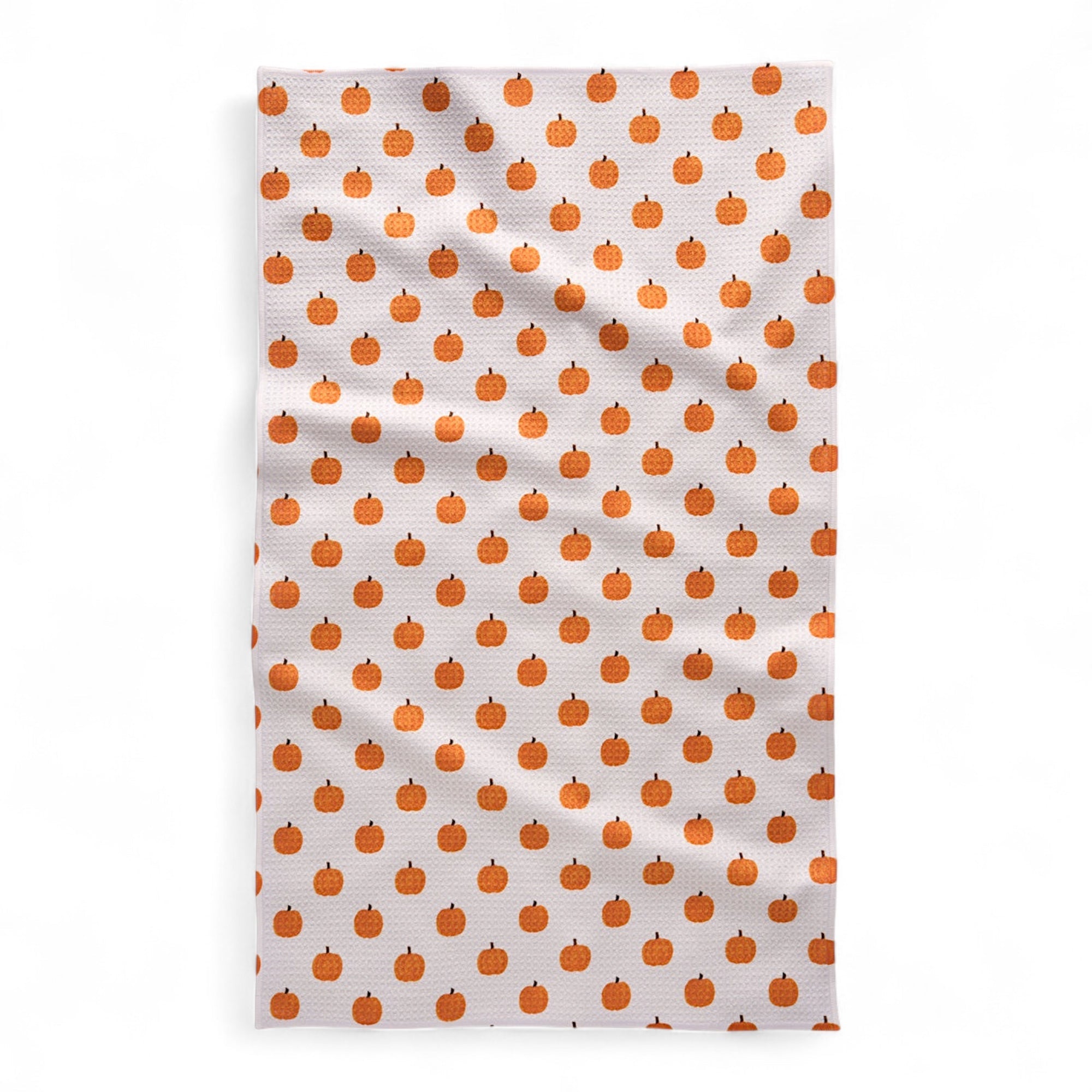 Pumpkin Patchwork Geometry Tea Towel - Che Cose Belle
