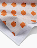 Pumpkin Patchwork Geometry Tea Towel - Che Cose Belle