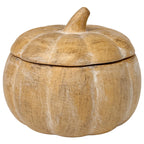 Pumpkin Spice Soy Candle - Ceramic Pumpkin Jar - 8 oz - Che Cose Belle