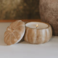 Pumpkin Spice Soy Candle - Ceramic Pumpkin Jar - 8 oz - Che Cose Belle
