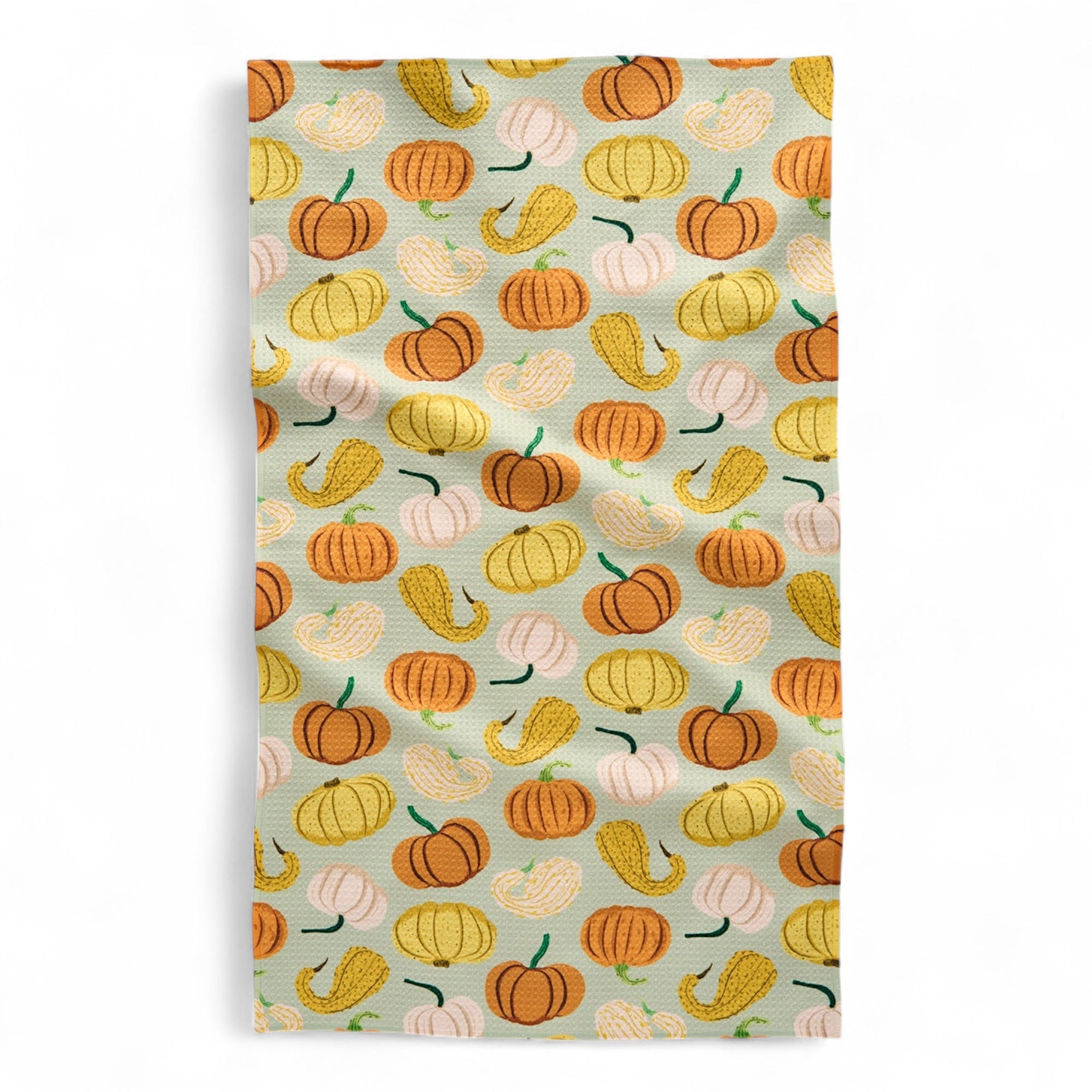 Pumpkins & Gourds Geometry Tea Towel - Che Cose Belle