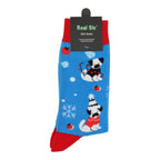 Puppy Dog Christmas Holiday Socks - Comfy Cotton for Men & Women - Che Cose Belle