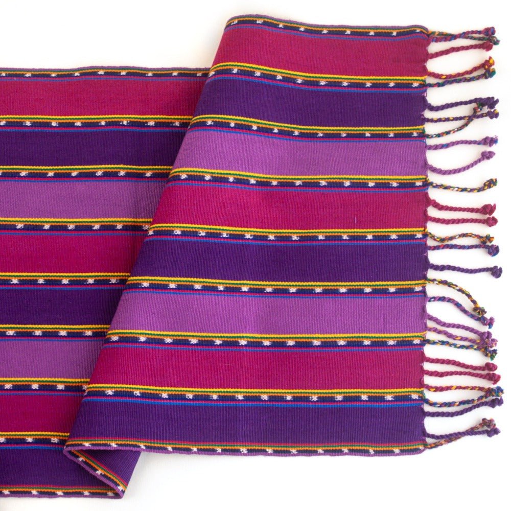 Purple Zunil Table Runner - Che Cose Belle