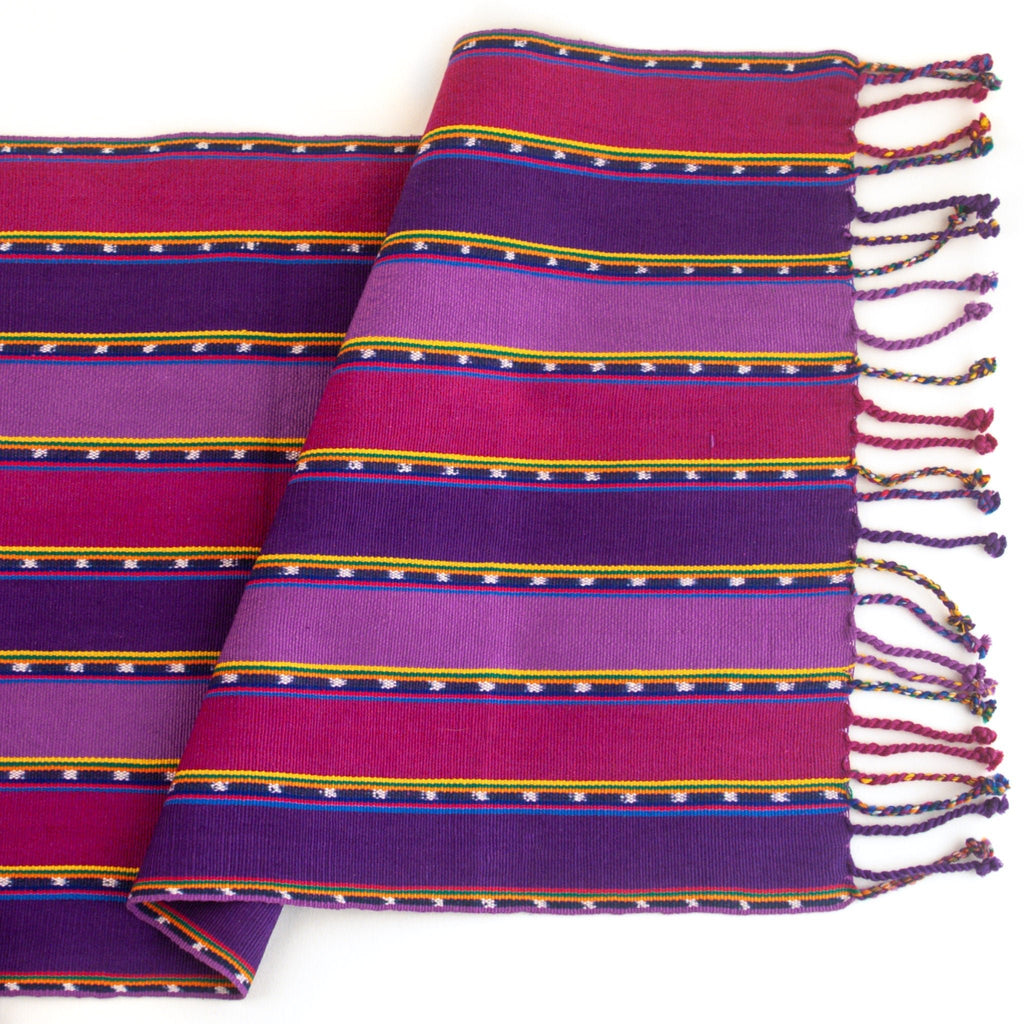 Purple Zunil Table Runner - Che Cose Belle