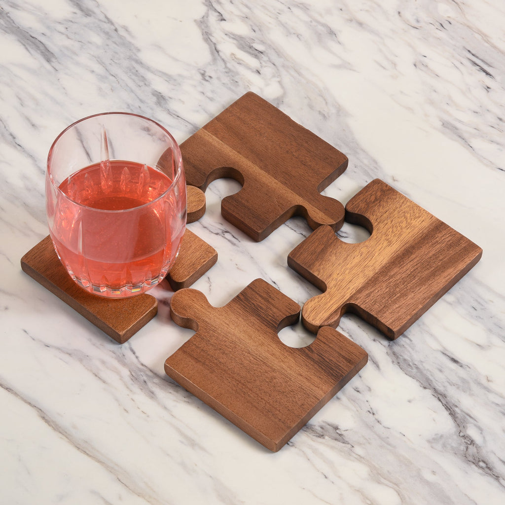 Puzzle Piece Coasters -s/4 - Che Cose Belle