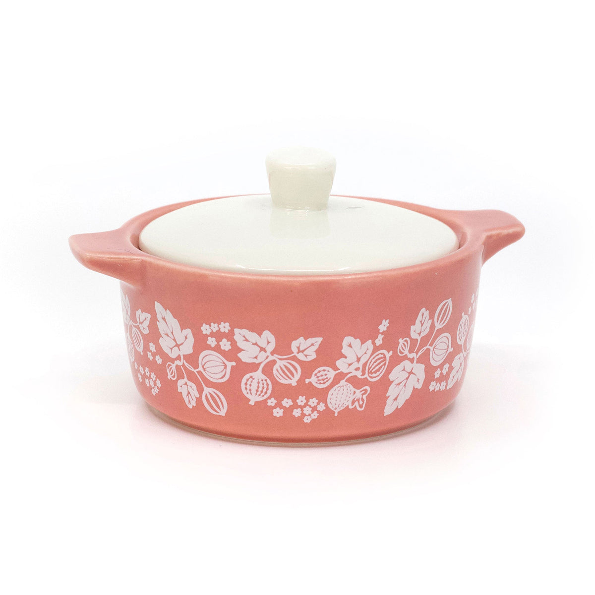 Pyrex-Inspired Gooseberry Casserole Ceramic Trinket Box - Che Cose Belle