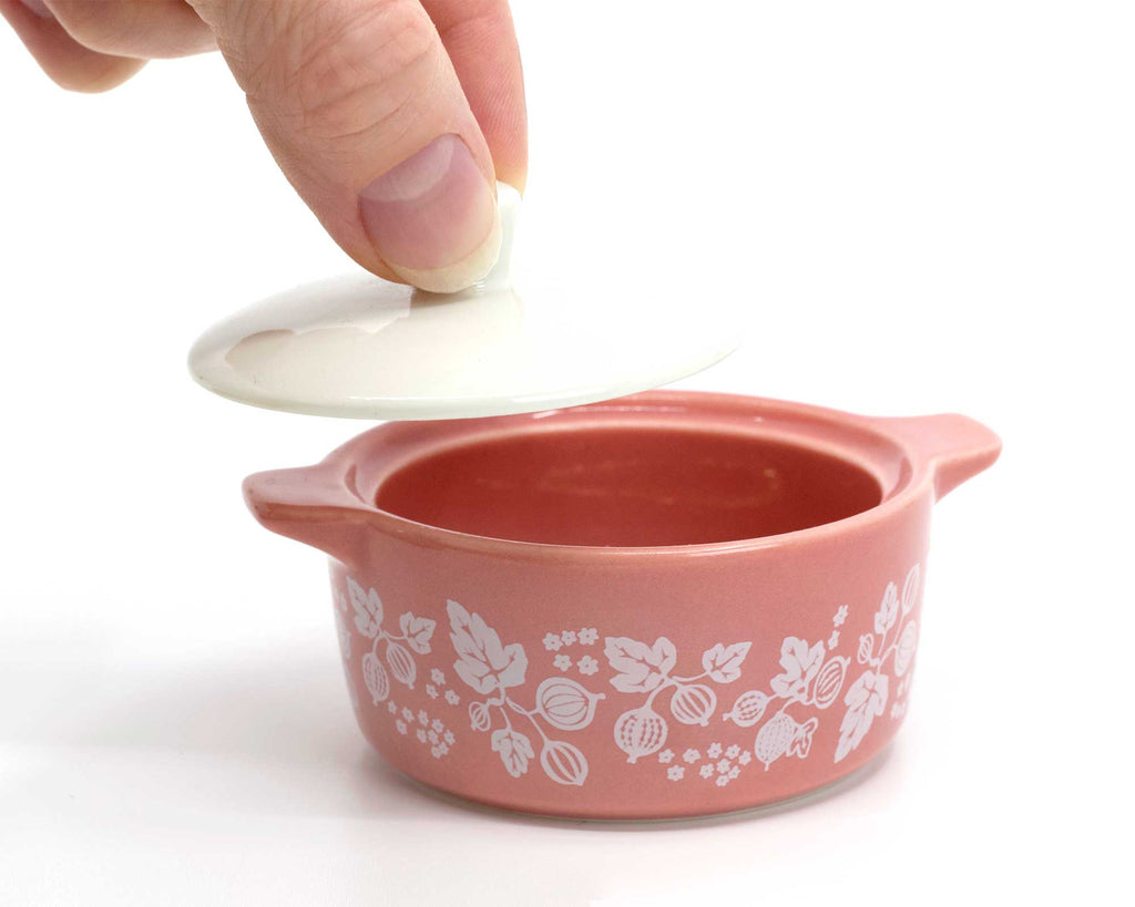 Pyrex - Inspired Gooseberry Casserole Ceramic Trinket Box - Che Cose Belle