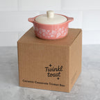 Pyrex-Inspired Gooseberry Casserole Ceramic Trinket Box - Che Cose Belle
