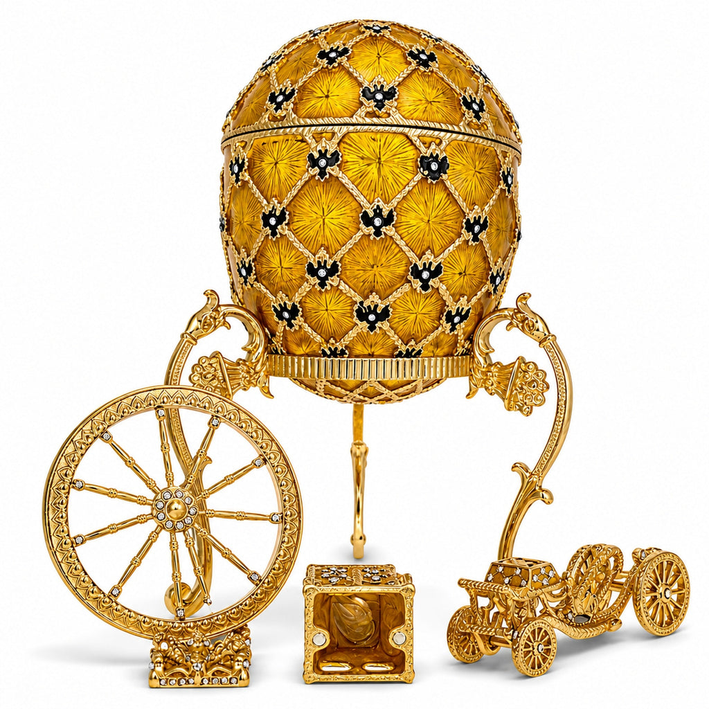 1897 Imperial Coronation Royal Easter Egg 7 Inches