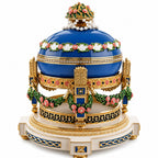 1907 Love Trophies Egg (Cradle with Garlands) Musical Royal Easter Egg