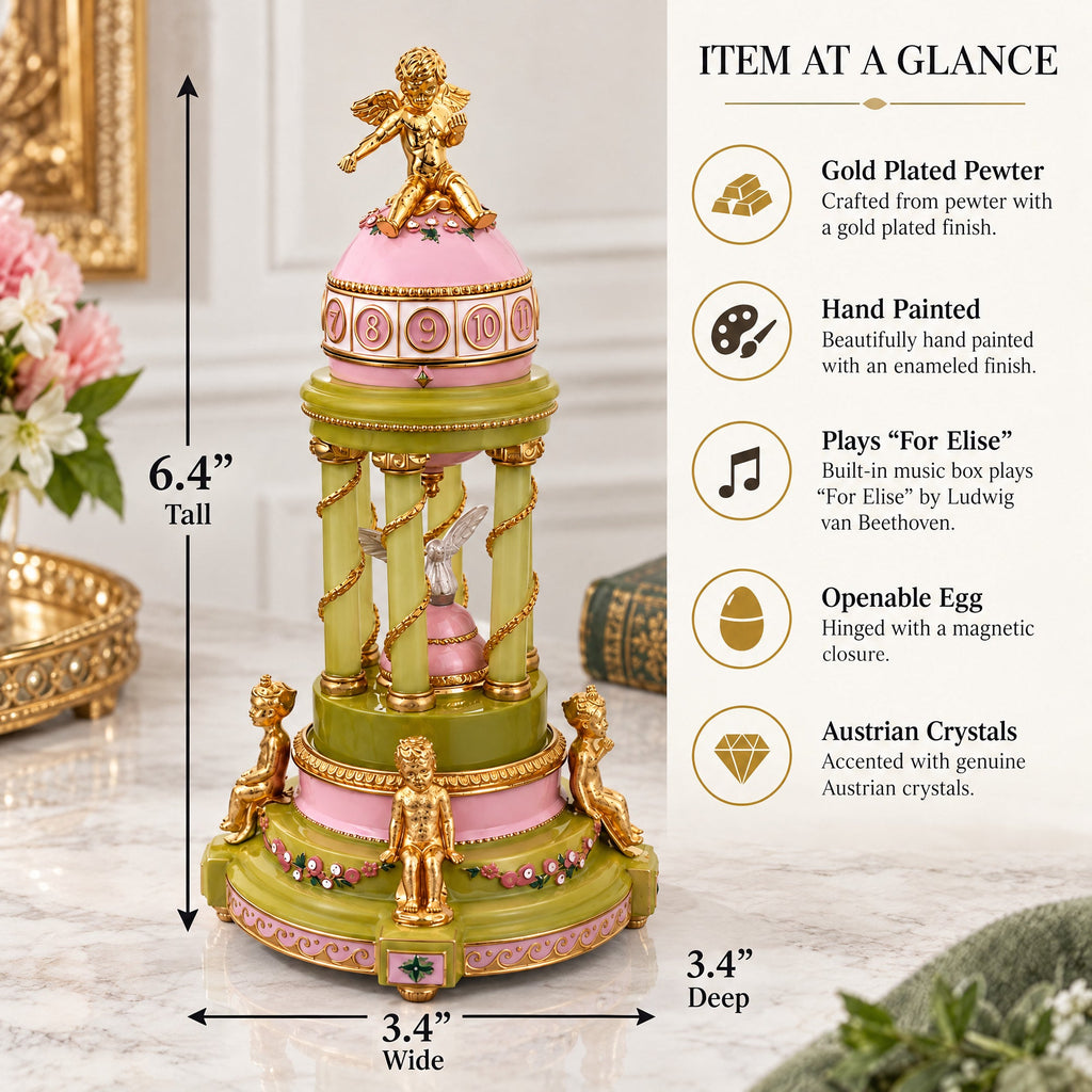 1910 The Colonnade Musical Royal Imperial Easter Egg