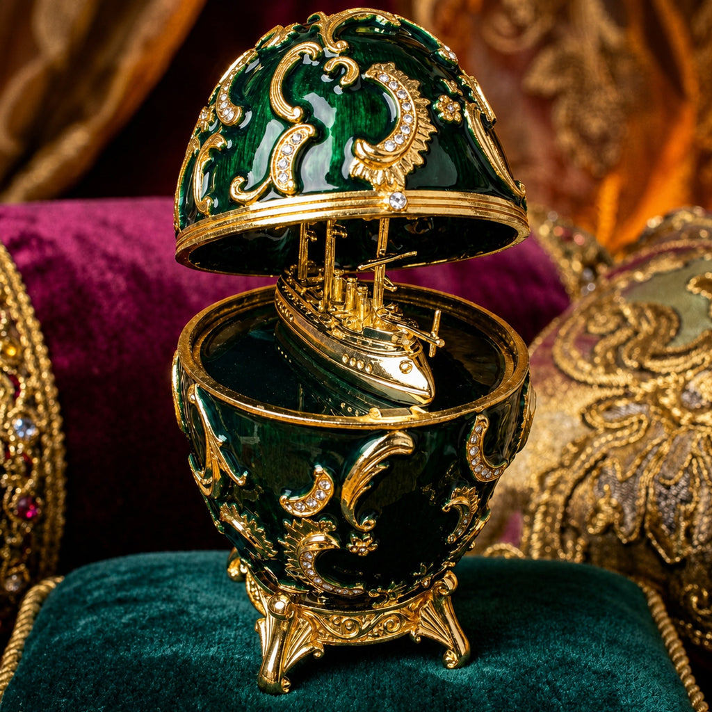 1891 Memory of Azov Royal Imperial Easter Egg