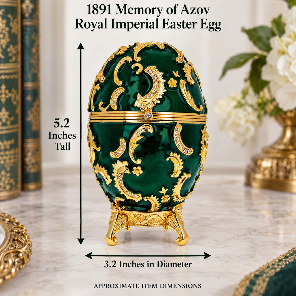 1891 Memory of Azov Royal Imperial Easter Egg