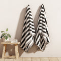 Oversized Striped Border Cabana Beach Towel - Santa Cruz