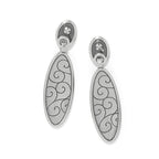 Brighton Meridian Orbit Oval Post Drop Earrings