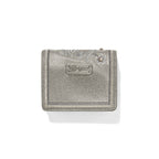 Brighton Everbloom Shimmer Small Wallet - Titanium