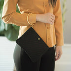 The Bracelet Pouch — Black Quilted