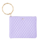 The Bracelet Pouch — Lavender Quilted