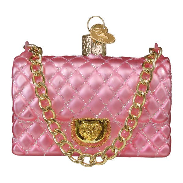 Quilted Purse Ornament - Che Cose Belle
