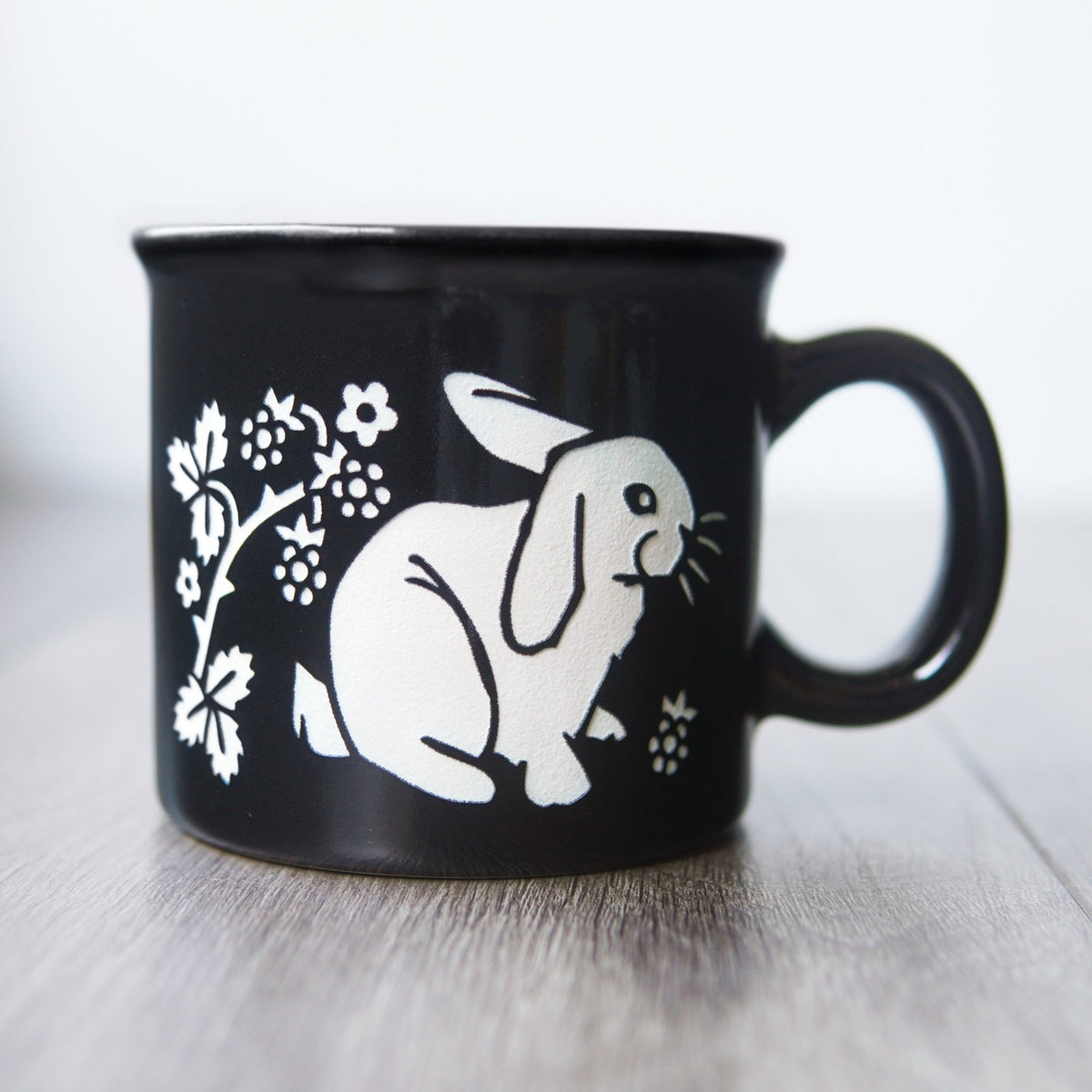 Rabbit Camp Mug - Dishwasher-Safe, Microwave-Safe - Che Cose Belle