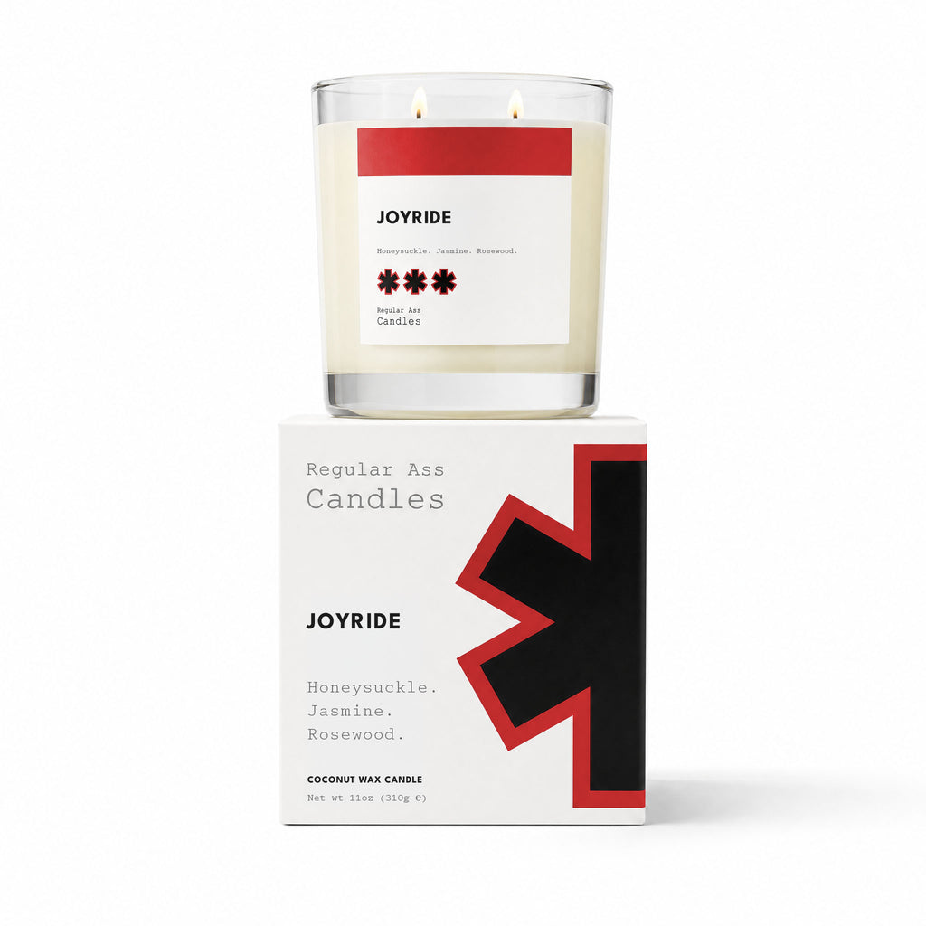 Joyride, Honeysuckle + Sandalwood 11oz Candle