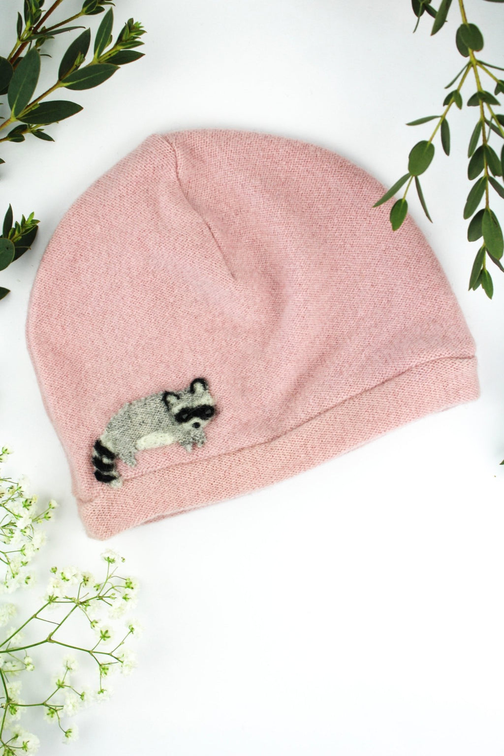 Raccoon Cashmere Hat - Baby - Che Cose Belle