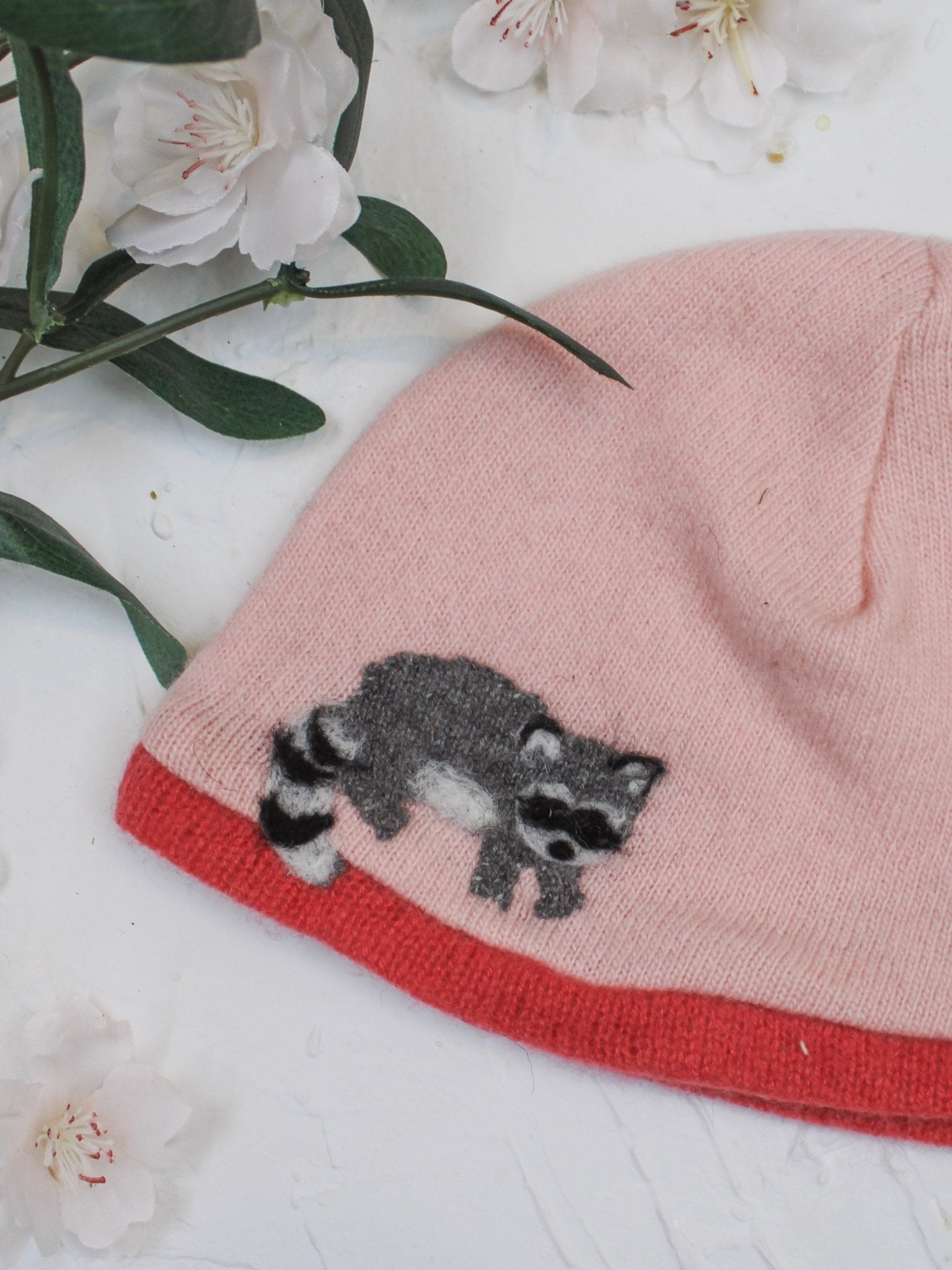 Raccoon Cashmere Hat - Baby - Che Cose Belle