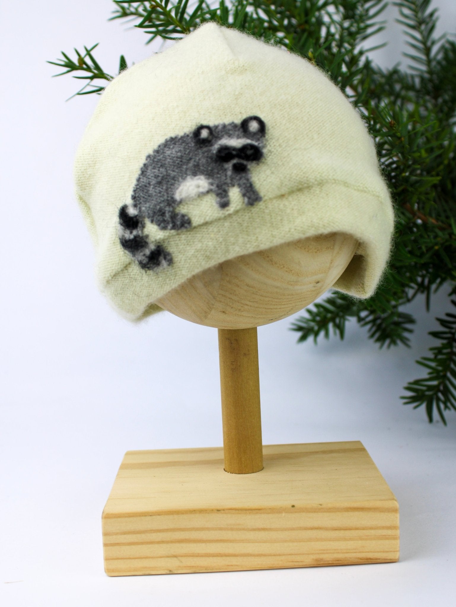 Raccoon Cashmere Hat - Baby - Che Cose Belle